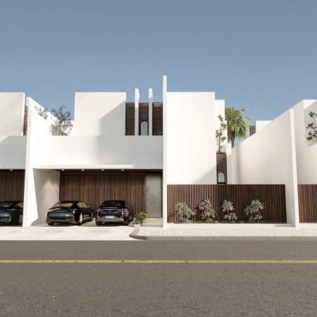 Charred Wood Facade Integrated With Natural Ventilation in A Community-Focused Residential Design