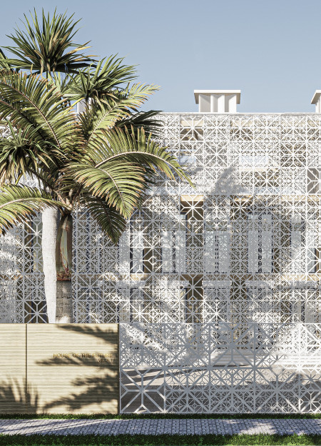 Ramel and Hempcrete Create Sustainable Family Living in a Modern Courtyard Home  