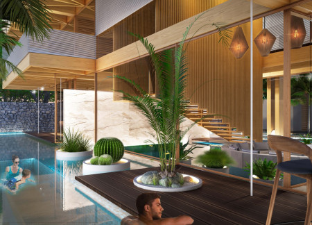 Charred Wooden Shingles and Natural Light Define A Thoughtfully Integrated Community Space