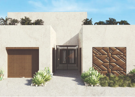 3D-Printed Elements and Prefabricated Concrete Panels in Modular Residential Design  