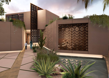 Triangular Forms and 3D Printed Modules in Sustainable Family Living Solutions