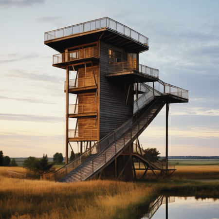 Charred Wooden Shingles and Cross-Laminated Timber Create Harmonious Community Spaces  