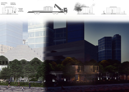 Charred Wooden Shingles and Cross-Laminated Timber Panels Define a Flexible Community Hub  