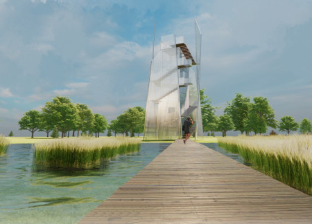 Charred Wooden Shingles and Cross-Laminated Timber Create a Sustainable Community Hub