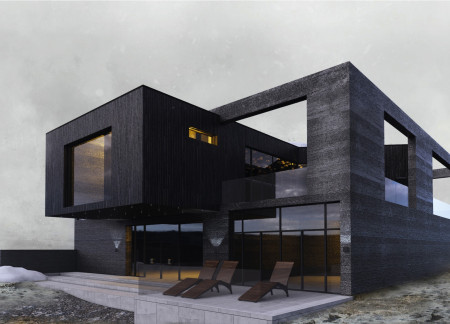 Charred Wooden Shingles and Cross-Laminated Timber Panels Define a Community Hub Built for Urban Connectivity