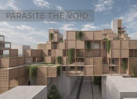 Charred Wooden Shingles and Cross-Laminated Timber Panels Shape a Versatile Community Space  