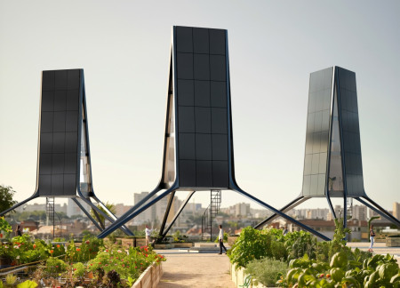 Charred Wooden Shingles and Cross-Laminated Timber Panels Define A Sustainable Community Hub