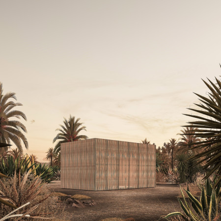 Charred Wooden Shingles and Transparent Facades in a Community-Focused Urban Hub