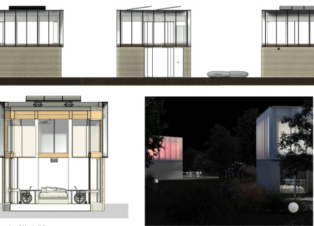 Hempcrete Community With Translucent Panels Emphasizing Accessibility and Collaboration