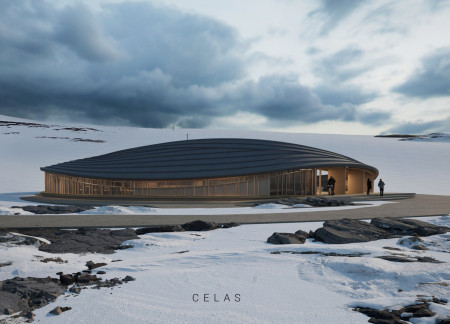 Charred Wooden Shingles and Cross-Laminated Timber Create a Biophilic Community Hub