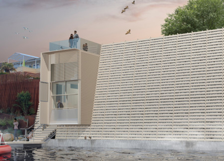 Sustainable Living Enhanced by High-Performance Glass and Recycled Concrete Elements