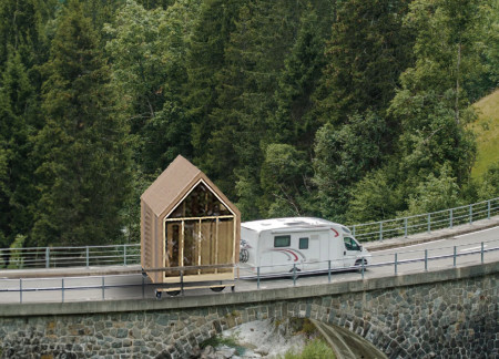 Charred Wooden Shingles and Cross-Laminated Timber Create Sustainable Community Spaces