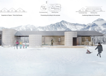 Charred Wooden Shingles and Laminated Timber Elevate Sustainable Multifunctional Living