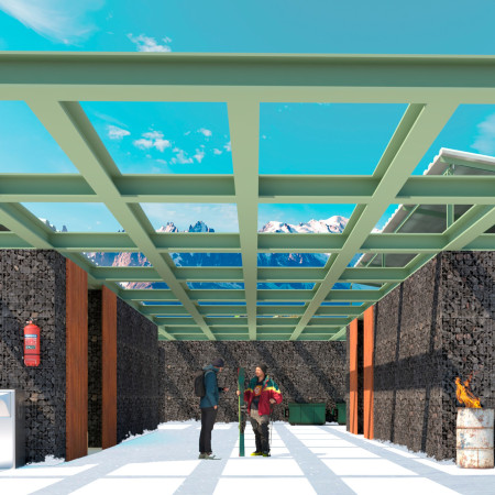 Charred Wooden Shingles and Cross-Laminated Timber Panels Define Modern Eco-Friendly Living