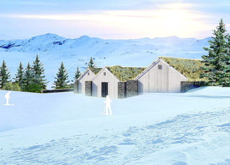 Charred Wooden Shingles And Cross-Laminated Timber Define A Multifunctional Community Space