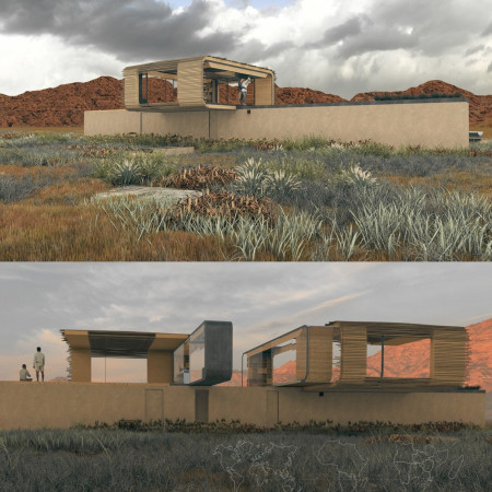 Charred Wooden Shingles and Cross-Laminated Timber Define a Community-Centric Hub  