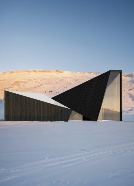 Charred Wooden Shingles and Cross-Laminated Timber Create a Responsive Community Hub  