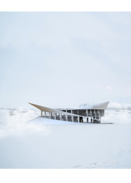 Rooftop Garden and Charred Wooden Shingles Enhance A Community Hub Crafted with Local Materials  