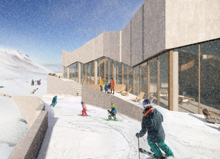 Charred Wooden Shingles and Cross-Laminated Timber Create a Multifunctional Urban Space