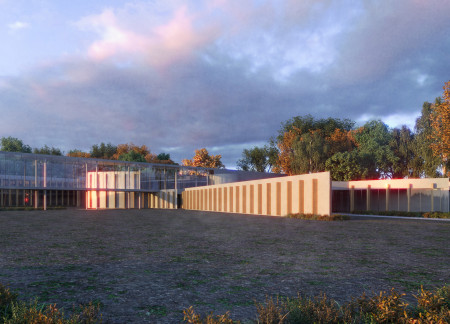 Charred Wooden Shingles and Reclaimed Timber Shape A Sustainable Multi-Use Community Space