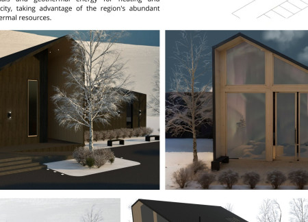 Charred Wooden Shingles and Sustainable Materials in Thoughtful Community Spaces