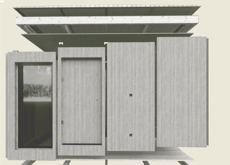 Charred Wooden Shingles and Recycled Concrete Shape a Community Hub for Urban Engagement