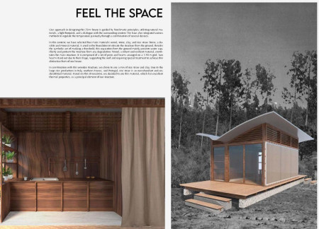 Rainwater Harvesting Retreat Constructed with Rice Straw and Local Stone  