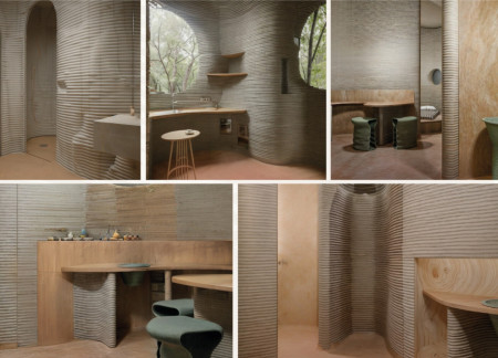 Charred Wooden Shingles and Laminated Timber Create a Versatile Community Hub