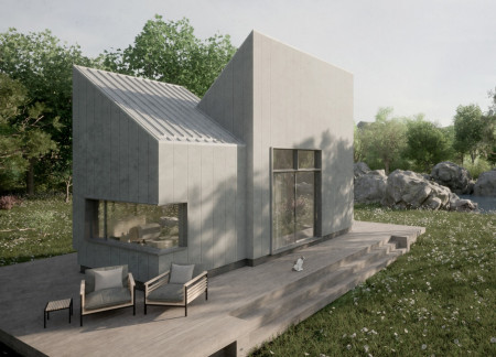 Charred Wooden Shingles And Cross-Laminated Timber Panels Create A Sustainable Community Hub  