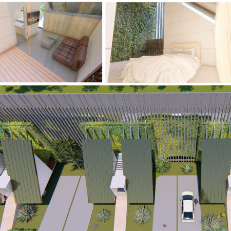 Charred Wooden Shingles and Cross-Laminated Timber Panels Redefine Community Engagement Space  