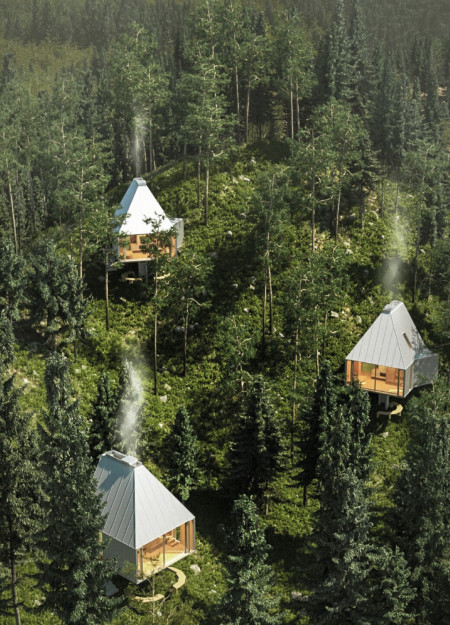 Thermal Mass and Natural Ventilation in Recycled Timber Retreat  