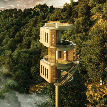 Elevated Modular Living With Thermal Efficient Kingspan Panels and Integrated Aquaponics Systems