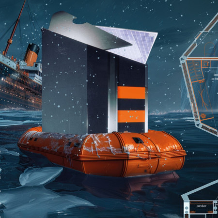 Floating Microhome Emphasizing Compressed-Air Systems and Photovoltaic Glass  