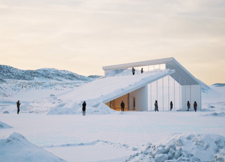 Cross-Laminated Timber Cabin Blending Functionality With Volcanic Landscape Connection