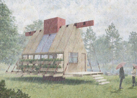 Biophilic Design With Green Roofs And Cross-Laminated Timber Panels Integrating Community Spaces