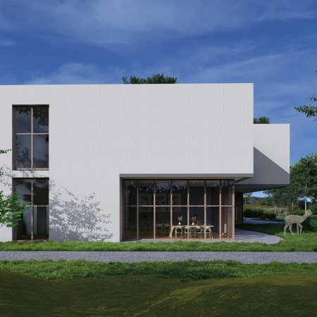 Charred Wooden Shingles and Cross-Laminated Timber Panels Creating a Modern Dwelling in Urban Italy