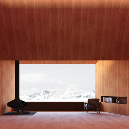Charred Wooden Shingles and Cross-Laminated Timber Shape a Versatile Community Hub  