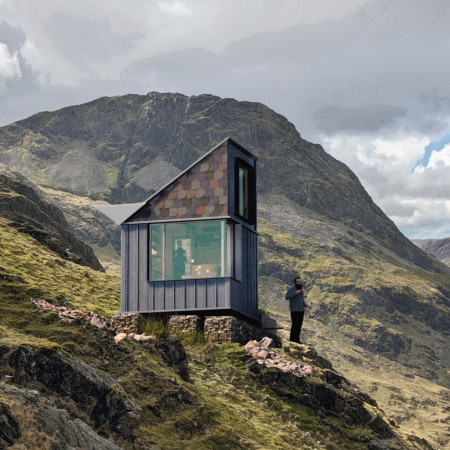 Charred Wooden Shingles and Green Roofs Transforming Urban Community Spaces  