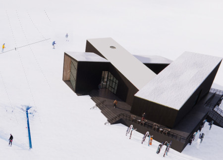 Charred Wooden Shingles and Cross-Laminated Timber Panels Create Sustainable Urban Spaces  