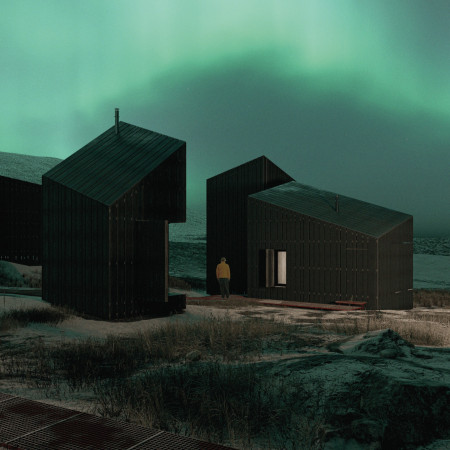 Charred Wooden Shingles and Cross-Laminated Timber Form a Versatile Community Hub