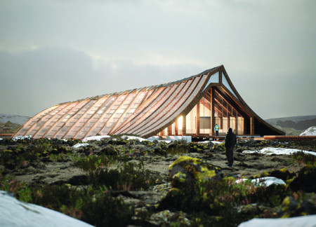 Charred Wooden Shingles and Cross-Laminated Timber Panels Elevate A Community Hub's Sustainable Design  