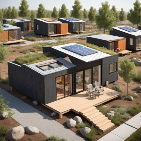 Charming Urban Hub Enhanced by Charred Wooden Shingles and Natural Light