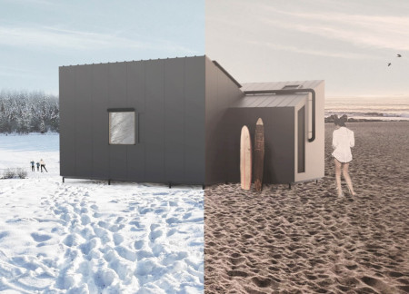 Charred Wooden Shingles and Cross-Laminated Timber Panels Enhance Community Engagement in Modern Design