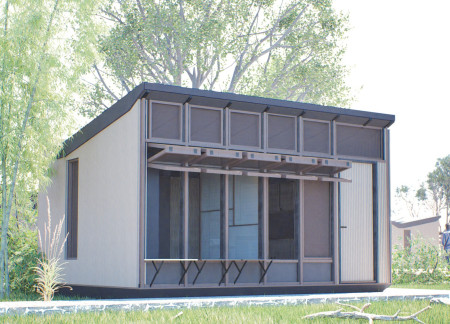 Charred Wooden Shingles and Cross-Laminated Timber Create a Sustainable Residential Sanctuary  