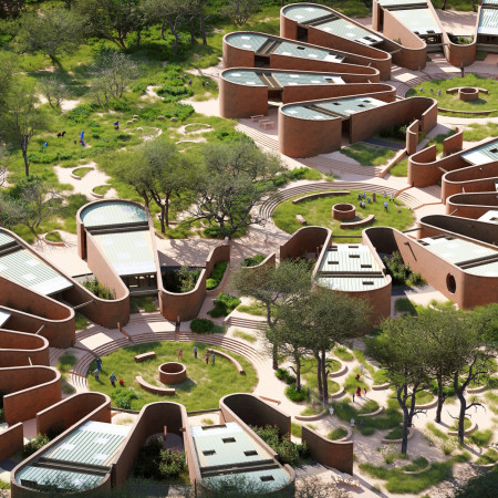 CSEB Construction with Green Roofs Creating Resilient Micro-Village Solutions  