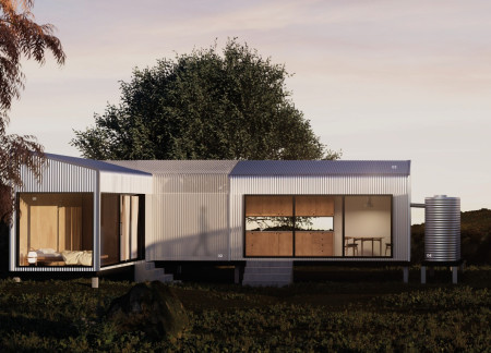 Sustainable Living Through Modular Design Using Insulated Panels and Harvesting Systems  