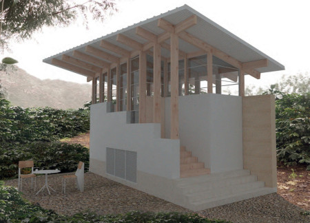 Charred Wooden Shingles and Cross-Laminated Timber Panels Define a Harmonious Living Space  