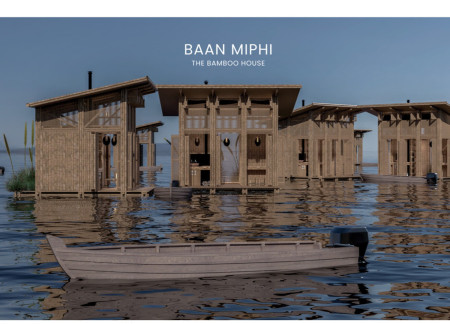 Charred Wooden Shingles and Cross-Laminated Timber Panels Shape a Versatile Community Center