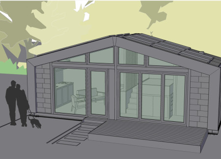 Kingspan Panels and Steel Framework Shape A Compact Sustainable Dwelling