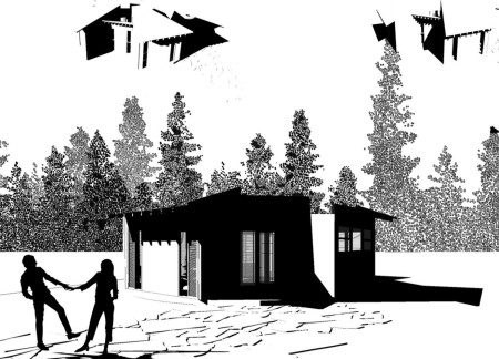 Charred Wooden Shingles And Living Walls Enhance Community Engagement In Sustainable Design  